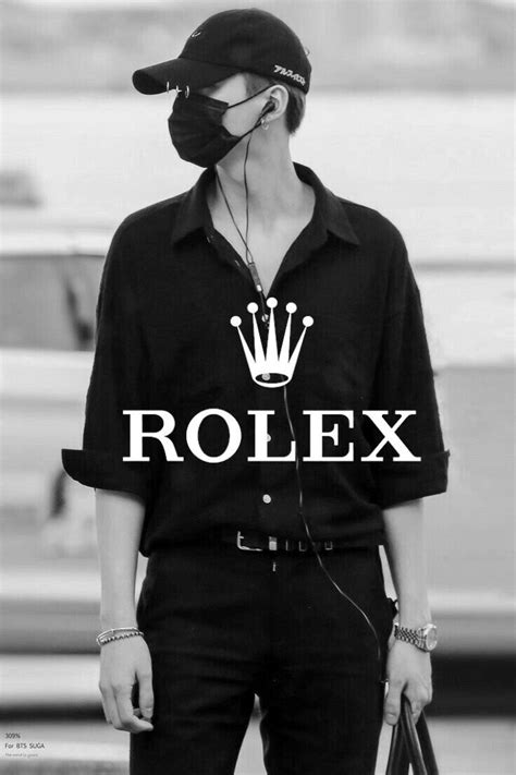 min yoongi rolex|rolex bts.